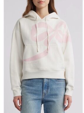 LOVE SHACK FANCY Brunella Cotton Hoodie, size m